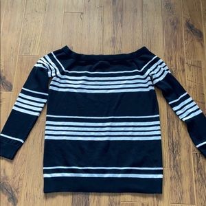 Halogen off the shoulder sweater